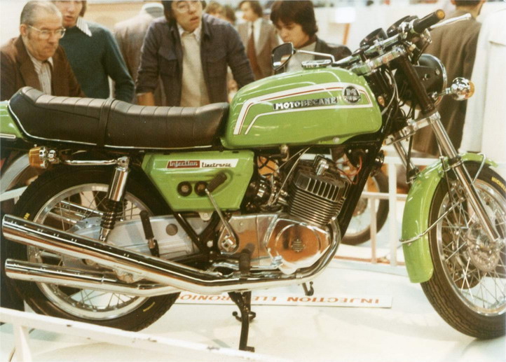 Carte Moto Motobécane 500 Injection Prototype 1974 – Atlas France, Bon état